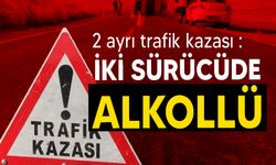 Lefkoşa ve Girne'de trafik kazaları meydana geldi: İki sürücü tutuklandı