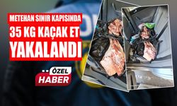 Metahan'da ortak operasyon : 35 KG kuzu eti yakalandı