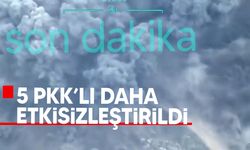 MSB duyurdu: 5 PKK/YPG'li teröristin daha etkisiz hale getirildi