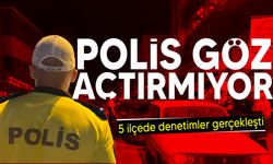 Polis ülke genelinde asayiş ve trafik denetimi gerçekleştirdi