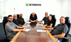 KTMMOB komite toplantısı yapıldı