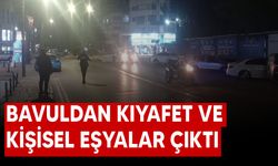 şüpheli bavuldan kıyafet ve kişisel eşyalar çıktı!