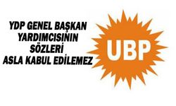 "YDP Genel Başkan Yardımcısı'nın  Kıbrıs Türk Halkına özür borcu var"