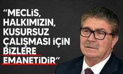 Üstel: "İktidar-muhalefet ayrımı yapmadan çalışan bir Meclis hepimiz için gereklidir"