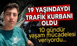 19 yaşındaki Sabri 10 günlük yaşam mücadelesini kaybetti!