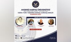 Akdeniz Karpaz Üniversitesi yarın Kamran Aziz’e vefa semineri düzenliyor