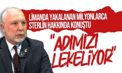 Akpınar, Gazimağusa Limanı'ndan yakalanan milyonlarca sterlin hakkında konuştu!