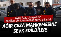 Alav cinayeti zanlıları ağır ceza mahkemesine sevk edildi