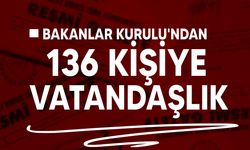 Bakanlar Kurulu, 136 kişinin KKTC vatandaşlığını onayladı