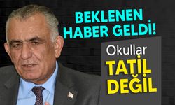 Bakanlık duyurdu: Okullar tatil edilmeyecek!