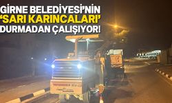 Başkan Şenkul, Ozanköy-Bellapais yolunun çıkış şeridinde asfalt yenileme çalışması yapıldığını duyurdu