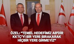 Cumhurbaşkanı Tatar, CHP Genel Başkanı Özel ve beraberindeki heyeti kabul etti