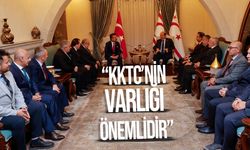 Cumhurbaşkanı Tatar, MHP Keçiören İlçe Başkanı ve yönetim kurulunu kabul etti