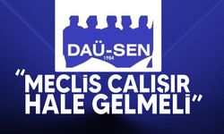 DAÜ-SEN: "Ülkenin çözüme ihtiyacı var"