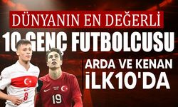 Dünyanın en değerli 21 yaş altı futbolcuları belirlendi! İlk 10'da iki Türk var