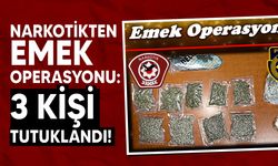 Emek Operasyonu kapsamında üç kişi gözaltına alındı!