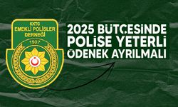 Emekli polisler, bütçede polise yeterli ödenek konulması çağrısında bulundu