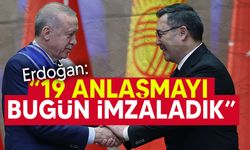 Erdoğan: Türkiye, Kırgızistan'a yatırım yapan ilk 5 ülke arasındadır