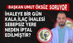 Kıbrıs Türk Eczacılar Birliği’nden iptal edilen ilaç ihalesine tepki