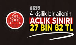 KTAMS açlık sınırını açıkladı