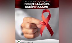 KTTB 1 Aralık Dünya AIDS Günü nedeniyle mesaj yayımladı