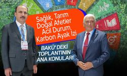 Özçınar, BM İklim Değişikliği Konferansı’na katıldı