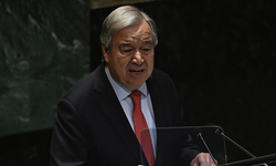 Guterres, Filistin için "temel hedeflere her zamankinden daha uzak" olduklarını belirtti