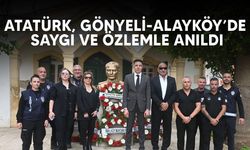 Ulu Önder Atatürk, Gönyeli-Alayköy'de saygı ve özlemle anıldı