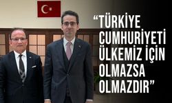 Yeniboğaziçi Belediye Başkanı Katip Demir, Büyükelçi Ekrem Serim'i