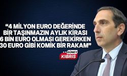 Yoannu, Kıbrıs Türk taşınmazlarının ucuz kira bedelleriyle kullanımından şikayetçi