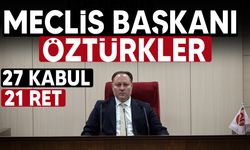 Ziya Öztürkler Meclis Başkanı seçildi