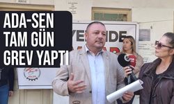 ADA-SEN, Gazimağusa Ehliyet Şubesi’nde grev yaptı