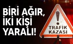 Bir günde üç ayrı trafik kazası meydana geldi!