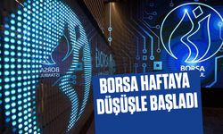 Borsa haftaya 0,51 düşüşle başladı