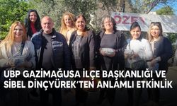 UBP Gazimağusa İlçe Başkanlığı'ndan yaşlı bakım evini ziyaret etti