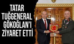 Cumhurbaşkanı Tatar, 39’uncu Tümen Komutanı Tuğgeneral Gökoğlan’ı ziyaret etti