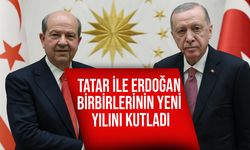 Cumhurbaşkanı Tatar ile Türkiye Cumhurbaşkanı Erdoğan birbirlerinin yeni yılını kutladı