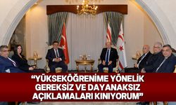 Cumhurbaşkanı Tatar, KKTC üniversitelerinin nitelikli öğrencilerle daha da büyümesi hedefinde olduklarını kaydetti