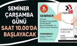 El-Sen’den “Küresel Sendikal Perspektifle Sürdürülebilir Enerji Politikaları ve Özerk Enerji Yönetimi” semineri