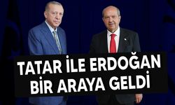 Ersin Tatar ile Recep Tayyip Erdoğan bir araya geldi