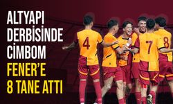 Galatasaray, altyapı derbisinde Fenerbahçe'ye 8 attı