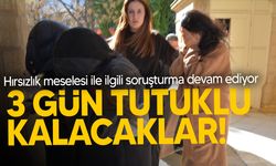 Hırsızlık suçundan tutuklanan 3 kardeş ve bağlantılı olduğuna inanılan 1 kişi mahkemeye çıkarıldı!