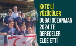 Kuzey Kıbrıs Su Sporları Federasyonu yüzücüleri, “Dubai Oceanman 2024”te dereceler elde etti