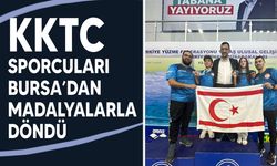 Kuzey Kıbrıs Su Sporları Sporcuları Bursa’dan madalyalarla döndü