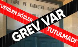 Lefkoşa Kaza Tapu Amirliği'nde yarın tam gün grev