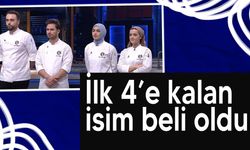 MasterChef'te ilk 4'e kalan isim belli oldu