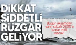 Meteoroloji Dairesi'den fırtına uyarısı!