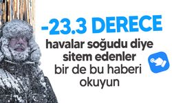 Türkiye/Ardahan sıfırın altında 23,3 dereceyle Türkiye'nin en soğuk ili oldu