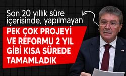 Üstel: "Herhangi bir erken genel seçim hedefimiz veya beklentimiz yok"