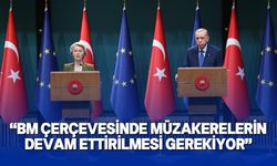 Von der Leyen, Kıbrıs sorununa değindi